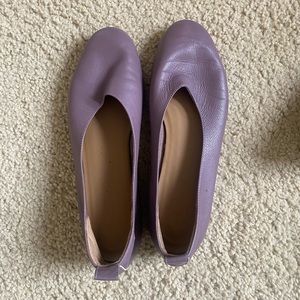 Everlane The Day Glove Flats in Purple